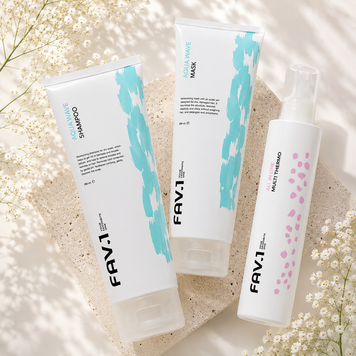 Набір для зволоження волосся FAV.1 AQUA WAVE + Кремовий термозахист для волосся FAV.1 ALL IN ONE MULTI THERMO FVPBX10 фото